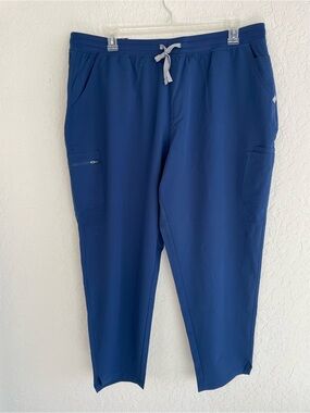 Doctors Choice scrubs scrub pants cargos ~ 9 pockets stretch blue xxl nwt